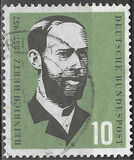 [The 100th Anniversary of the Birth of H.R.Hertz, type CU]