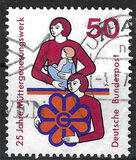 [The 25th Anniversary of the German Maternal Rest and Well-Being Foundation, type WX]