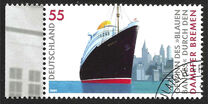 [The 75th Anniversary of the Steamer "Bremen" Winning the Blue Ribbon, tip CEO]