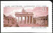 [The 275th Anniversary of the Birth of Carl Gotthard Langhans, 1732-1808, type CMC]