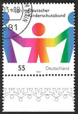 [The 50th Anniversary of the German Child Care Agency, type CBR]