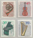 [Charity Stamps - Musical Instruments, type VA]