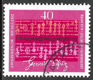 [The 300th Anniversary of the Death Heinrich Schütz, Composer, type TN]