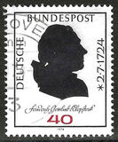 [The 250th Anniversary of the Birth of Friedrich Gottlieb Klopstock, Poet, type WB]