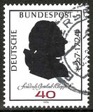 [The 250th Anniversary of the Birth of Friedrich Gottlieb Klopstock, Poet, type WB]