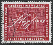 [The 125th Anniversary of the Birth of Heinrich von Stephan, type BX]