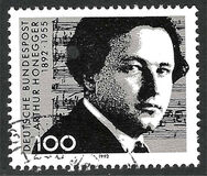 [The 100th Anniversary of the Birth of Athur Honegger, Composer, tip AZQ]