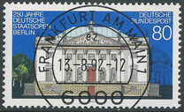 [The 250th Anniversary of the State Opera in Berlin, type BAT]