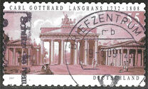 [The 275th Anniversary of the Birth of Carl Gotthard Langhans, 1732-1808, tip CMC]