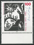 [The 100th Anniversary of the Birth of Hans Leip, Writer and Lithografic Artist, type BDK]