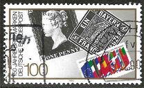 [The 150th Anniversary of the First Stamp, type AVA]