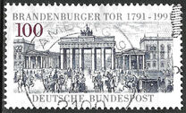 [The 200th Anniversary of the Brandenburger Tor, type AVP]