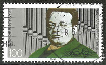 [The 75th Anniversary of the Death of Max Reger, Composer, type AXA]