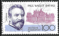 [The 150th Anniversary of the Death of Paul Wallot, Architect, type AXH]