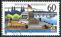 [The 2000th Anniversary of Koblenz, type AZC1]