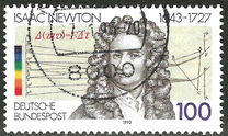 [The 350th Anniversary of Isaac Newton, Physicist, tip BBO]