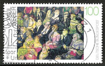 [The 100th Anniversary of the Birth of A. Paul Weber, Otto Pankok and George Grosz, Painters, tip BCA]