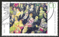 [The 100th Anniversary of the Birth of A. Paul Weber, Otto Pankok and George Grosz, Painters, type BCA]