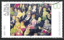 [The 100th Anniversary of the Birth of A. Paul Weber, Otto Pankok and George Grosz, Painters, type BCA]