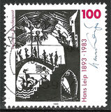 [The 100th Anniversary of the Birth of Hans Leip, Writer and Lithografic Artist, type BDK]