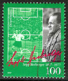 [The 100th Anniversary of the Birth of Sepp Herberger, Football coach and Player, tip BLF]