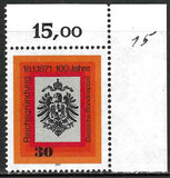 [The 100th Anniversary of the german Empire, type QU]