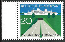 [The 75th Anniversary of the Kieler Canal, type QB]