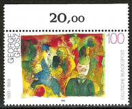 [The 100th Anniversary of the Birth of A. Paul Weber, Otto Pankok and George Grosz, Painters, type BBY]