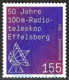 [The 50th Anniversary of the 100m Effelsberg Radio Telescope, type DPA]