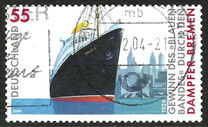 [The 75th Anniversary of the Steamer "Bremen" Winning the Blue Ribbon, tip CEO]