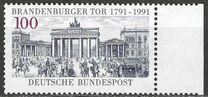 [The 200th Anniversary of the Brandenburger Tor, type AVP]