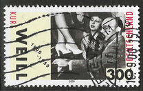 [The 100th Anniversary of the Birth of Kurt Weill, 1900-1950, type BTA]