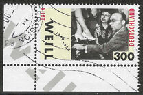 [The 100th Anniversary of the Birth of Kurt Weill, 1900-1950, type BTA]