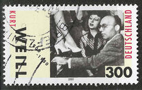 [The 100th Anniversary of the Birth of Kurt Weill, 1900-1950, type BTA]