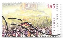 [The 175th Anniversary of the Hambach Celebration, type CKZ1]