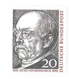 [The 150th Anniversary of the Birth of Otto von Bismarck, type KA]