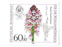 [Charity Stamps - Orchids, тип ALM]