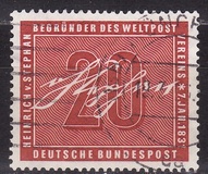 [The 125th Anniversary of the Birth of Heinrich von Stephan, type BX]