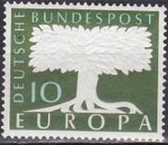 [EUROPA Stamps - No. 158 - Watermarked, type DE2]