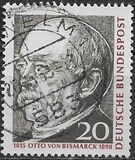 [The 150th Anniversary of the Birth of Otto von Bismarck, type KA]