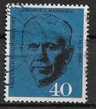 [The 1st Anniversary of the Death of G. C. Marshall, type FP]