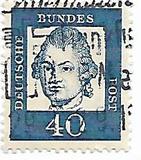 [Famous Germans - Fluorescent Paper, type GB]