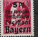 [Charity Stamps - Overprinted "Für Kriegsbeschädigte", type Q]