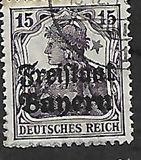 [German Empire Postage Stamps Overprinted "Freistaat Bayern", type O5]