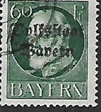 [King Ludwig III Overprinted "Freistaat Bayern", type P10]