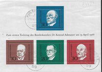 [The Memorial Edition of Konrad Adenauer, type NI]