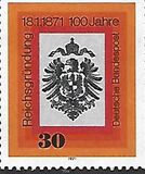 [The 100th Anniversary of the german Empire, type QU]