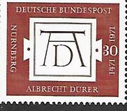 [The 500th Anniversary of the Birth of Albrecth Dürer, type RM]