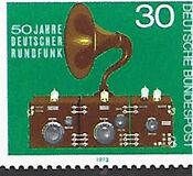 [The 50th Anniversary of German Broadcasting, type VE]