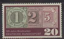 [The 125th Anniversary of the First German Stamp, type KU]